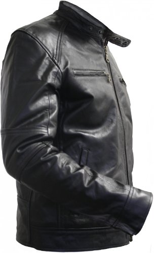 German Wear Premium Lammnappa Lederjacke – Hochwertige, leichte Echtlederjacke für Herren, Trendy Modejacke für jeden Anlass, Bequeme Passform & Stilvolles Design