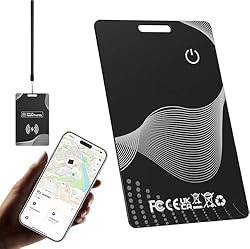 Wallet Smart Card Tag Ultradelgado 1.5mm, Tracker ...: Rastreo Bluetooth en Tiempo Real: Conectividad con apple buscar app (solo iOS ); Localización precisa en el mapa; Alerta sonora cuando el objeto está cerca Protección de Privacidad y Multiobjetos: Encriptación de datos para evitar rastreo no autoriza...