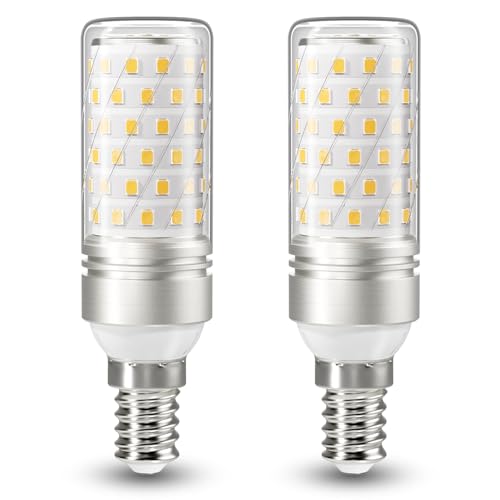 DiCUNO Lampadina LED E14 10W, Equivalente 130W alogena, 1400lm, Luce bianca neutra 4000K, Non dimmerabile, Attacco E14 LED Mais, Risparmio energetico, 2 Pezzi