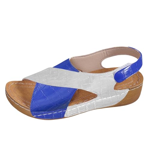 Sandali Ortopedici Donna,Sandali Con Zeppa,Scarpe Per Camminare Donna,Scarpe Eleganti,Zeppe Estiva