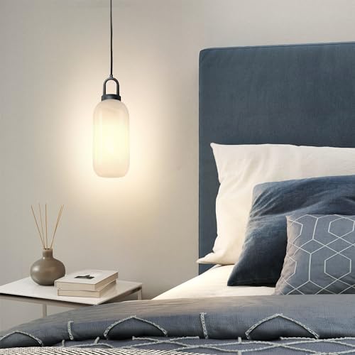 Giiland Modern Pendant Lights Kitchen Island, 3 Pack Pendant Light With White Marble Glass Shade thumb #4