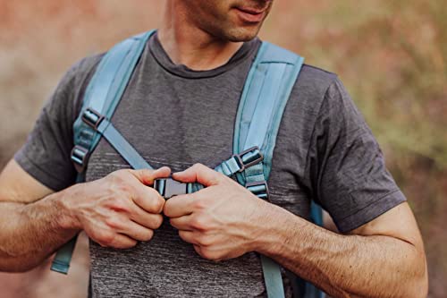 Oniva Tarana Backpack Cooler Made With Recycled Material, Soft Cooler Backpack, Upcycled Cooler Bag, (Aurora Blue) #TOP3