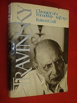 Hardcover Stravinsky;: Chronicle of a friendship, 1948-1971 Book