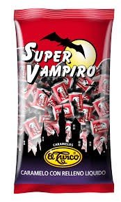 FRUTITOSCOM Super vampiro Fresa - Caramelo relleno, El Turco - 200 Unidades Cover