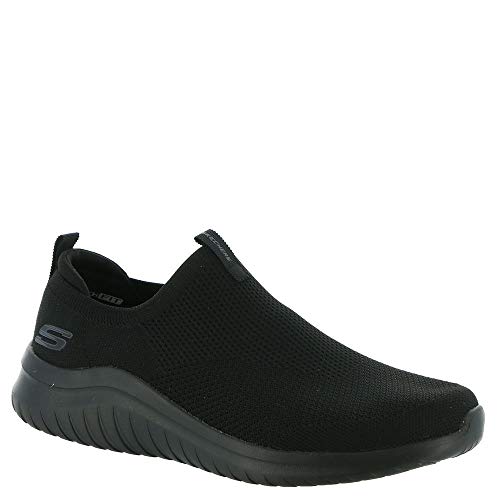 Skechers Sport Ultra Flex 2.0-Kwasi Men's Slip On 10 2E US Black-Black