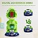 EagleStone Movable Dinosaur Shooting Toys for Kids,Electronic Target Shooting Games with 2 Pump Gun,48 Balls Party Favor Toys with Score Record, LED & Sound, Dino Toys Gift for Boys and Girls