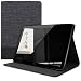 Produktbild kwmobile Schutzhülle kompatibel mit Huawei MediaPad T5 10 - Hülle Slim - Tablet Cover Case mit Ständer Dunkelblau Schwarz