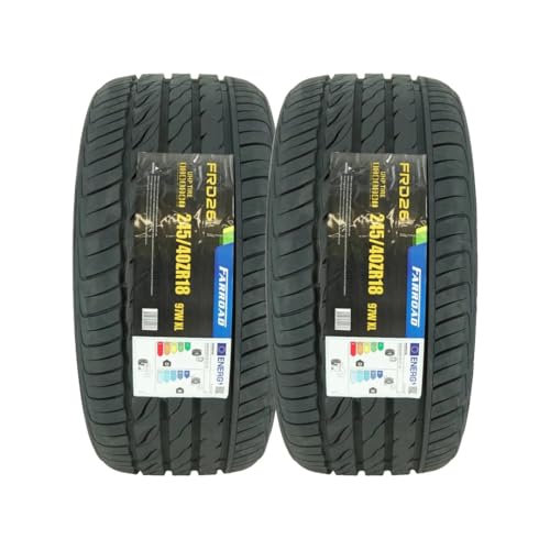 245/40ZR18 FARROAD FRD26 97W XL High-Performance Radial Tyre – Extra Load, W Speed Rated, Durable Tread – Compatible with Sports Sedans & Coupes | 245 40 18 (2)