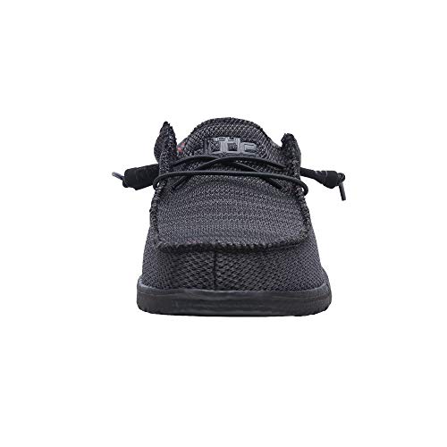 Hey Dude Wally Sox Jet Black - Image 2