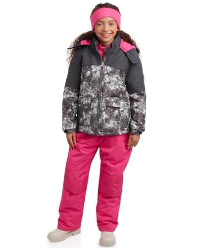 Image of Pink Platinum Girls Snowsuits - 2 Piece Waterproof Toddler Winter Jacket and Ski Pants - Winter Clothes for Girls (2T-16)