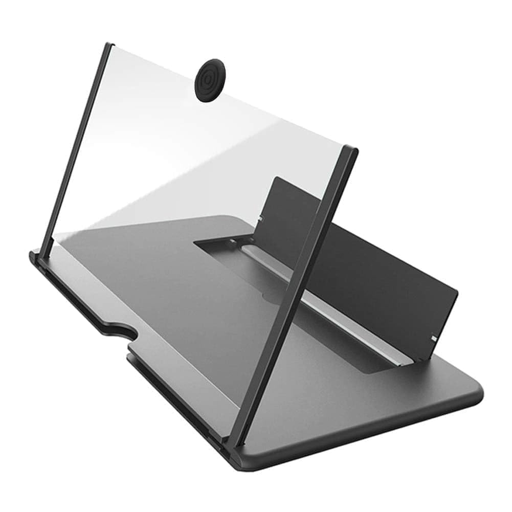 3D HD Screen Magnifier for Mobile Phone | Foldable Smartphone Screen Amplifier with Adjustable Phone Holder Stand | Portable Display Enlarger for Movies, Reading & Gaming (Pack of 1)-image-3