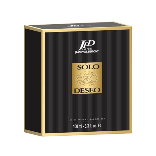Image of Jean Paul Dupont (JPD) Solo Deseo - Long Lasting Perfume for Men - with Aromatic, Spicy and Woody notes - Eau de Toilette 100ml
