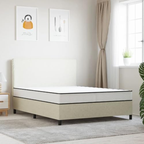 Homgoday Colchón de muelles Bonnel mediano 140 x 190 cm, mueble colchón para sofá cama, colchón para cama o cama con marco