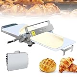 【UTILISATION POLYVALENTE】: Laminoire pour patisserie,il convient à tous les types de pâtisserie, des croissants et pâtes feuilletées aux pâtes, biscuits et pâtes laminées classiques (telles que la pâte à fondant). Parfaitement adapté à la pâtisserie maison et à la production commerciale