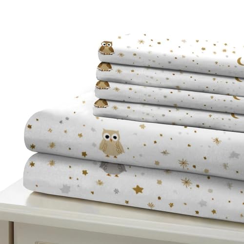 Housse de couette hibou 3D 135x200cm pour lit simple - 7
