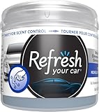 Refresh Your Car Can/Hidden Air Freshener, (New Car Scent, 1 Pack)