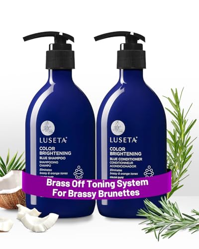 Luseta Blue Shampoo & Conditioner Set - Color Brightening for