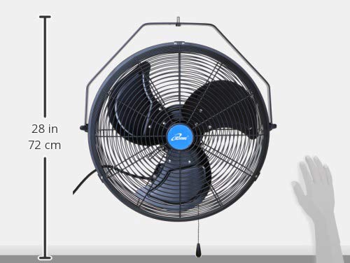 Iliving ILG8E18-15 18 Inch Wall Mounted Variable Speed Indoor/Outdoor Weatherproof Fan thumb #6