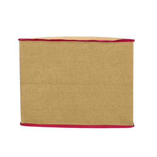 Image of Double R Bags Reusable Grocery Shopping Jute Gift Bag With Cotton Handle for Wedding, Return Gifts & Birthday Party - (Brown) Pack of 1