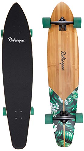 Retrospec Zed Bamboo Longboard Skateboard Complete Cruiser