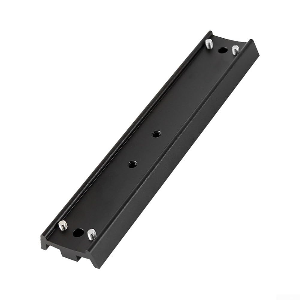 DAZZLEEX Télescope astronomique plaque queue d'aronde, pour télescopes astronomiques Sky-Watcher pour télescopes astronomiques Celestron avec 4 vis 210 x 43 mm (Noir)