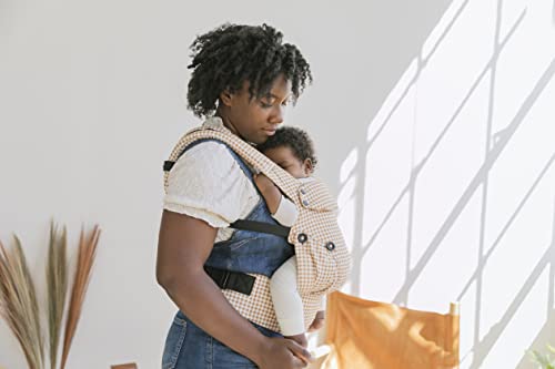 Tula Explore Fawn Gingham Ergonomische en verstelbare babydrager met voorpositie naar buiten ontwikkeld om met je baby… - Image 4