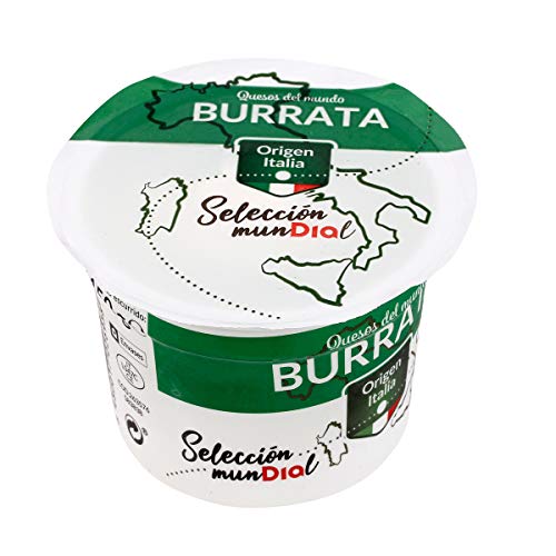 DIA SELECCIÓN MUNDIAL queso burrata tarrina 150 gr