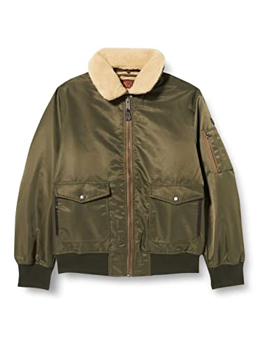 Schott NYC Unisex Oharars Schott Kapuzenpullover, ausklappbar, kaki/beige, 3XL Cover