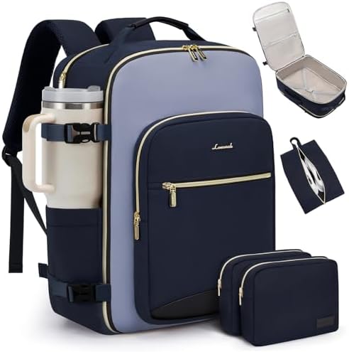 LOVEVOOK 40L Travel Backpack for Women & Men, Airline Approved Ca...