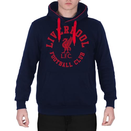 Liverpool Football Club Official Soccer Gift Mens Graphic Fleece Hoody