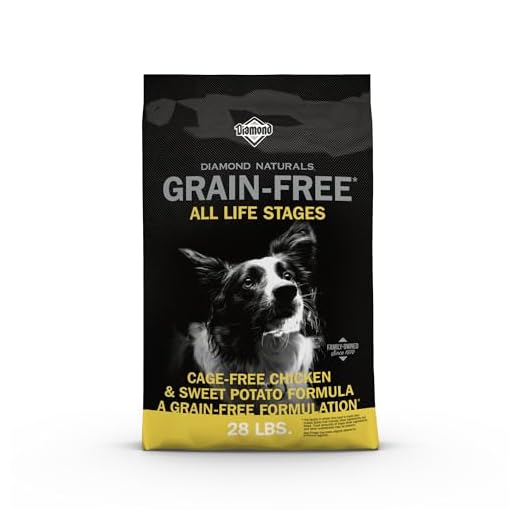 Diamond Naturals Grain Free Real Meat Recipe Premium Dry Dog Food With Real Cage Free Chicken 28Lb