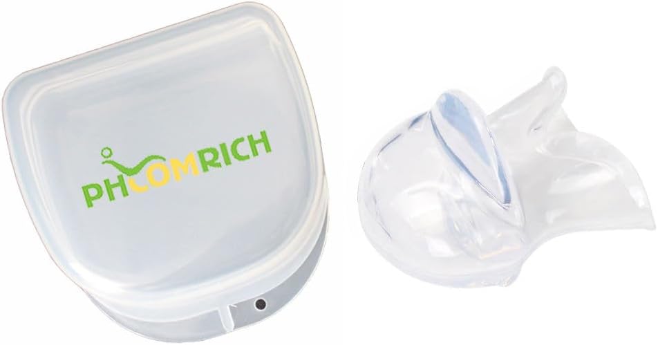 Anti Snoring Device Silicone Tongue Retaining Stop Snoring Solution Premium Tongue Retainer