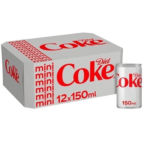 Soft Drinks Mini Cans 150ml Assorted Sparkling Soft Drinks 150ml Soft Drink Can Bundle Boxed Treatz (Diet Coke 150ml - 12 Pack) Cover