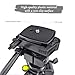 BlingKingdom Camera Quick Release Plate, 43 mm Tripod Quick Release Plate for Tripods and Cameras Tripod Mount