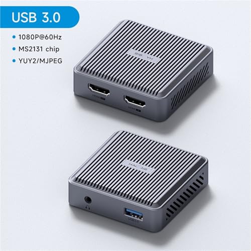 Tarjeta de captura de video compatible con HDMI 4K para transmitir Switch 2