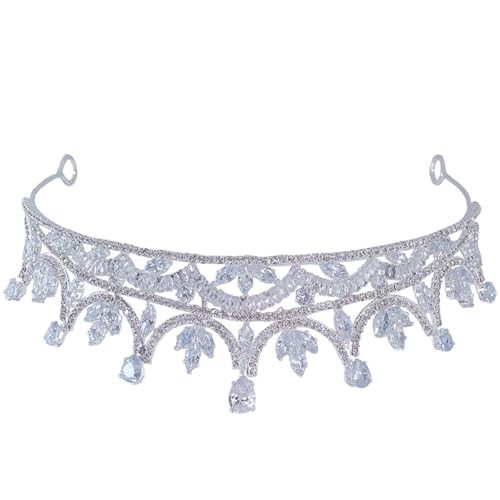 Accessoire cheveux argenté de mariage et anniversaire chic