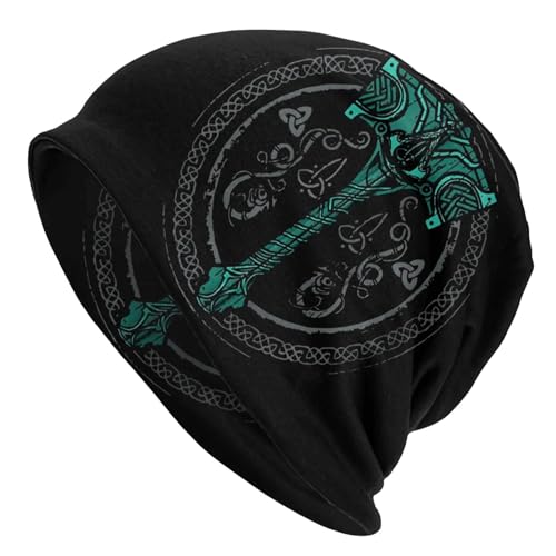Bonnet Viking Mjolnir imprimé 3D pour style décontracté - 2