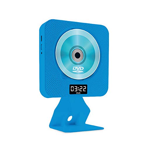 Tragbarer CD Player,Wand montierte Home Audio Bluetooth Boombox, HiFi Lautsprecher, FM Radio, USB MP3 Musik Player, 3,5 mm