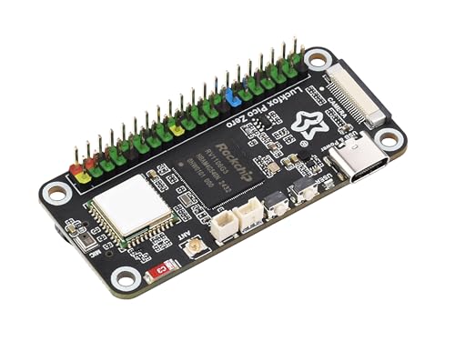 Pico Zero Linux Micro - Placa de desarrollo basada en chip RV1106G3, 1 potencia informática, 8 GB eMMC, con módulo inalámbrico, cámara de salida y otras interfaces, compatible con codificación