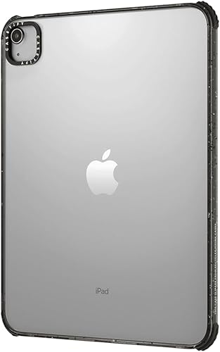 Vista 33 de CASETiFY Funda Impact para iPad Pro de 11" (3ª/4ª generación), diseño Groovy, color negro transparente