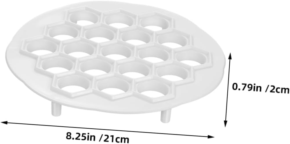 TOPPERFUN 4 Sets Dumpling Maker Tool for Homemade Russian Ravioli Buns More Safe Food Grade Construction for Easy Dumpling Making