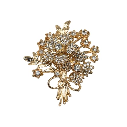 Image of Pretty Elegant Brooch Pin for Women,Flower Brooch Pin Broches for Women's Clothes