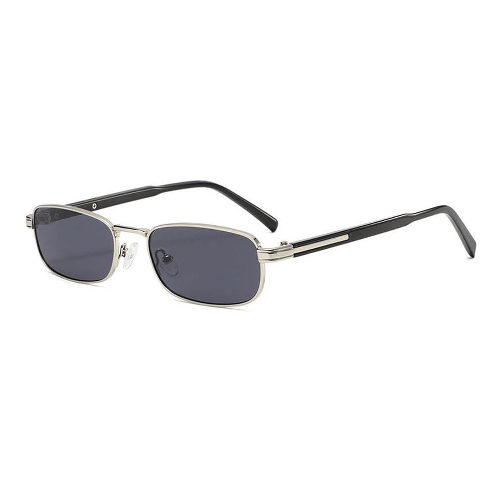 Klassischer Retro-Look, schmales Metallgestell, modische Ocean-Gläser mit UV-Schutz, trendige Sh