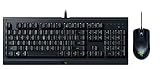 Tastatur Hintergrundbeleuchtung Einzelzonen Razer Chroma Beleuchtung mit 16,8 Millionen anpassbaren Farboptionen Design Spritzwassergeschütztes, langlebiges Design Programmierbare Tasten Voll programmierbare Tasten mit On-the-Fly-Makroaufnahme Frequenz 1.000 Hz Ultrapolling Razer Synapse 3 aktiviert Ja Produktfarbe Schwarz Maus Formfaktor Für Links- und Rechtshänder (Ambidextrous) Bewegungserfassungs-Technologie Echte