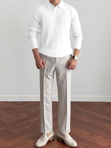 Image of Noble Monk Relax Fit |Textured| Lycra | Polo Neck T-Shirt