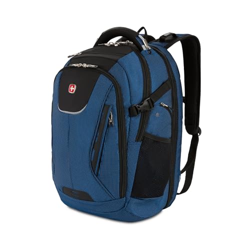 Image of SwissGear 5358 USB ScanSmart Laptop Backpack. Abrasion-Resistant & Travel-Friendly Laptop Backpack Exclusive Bundle with Lock