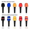 10 PCS Colorful Microphone Cover Foam, Thickened and Reusable Microphone Cover, Handheld Stage Mic Covers, Washable Mic Covers Foam, Compatible with Most Handheld Microphones (5 Colors) #5