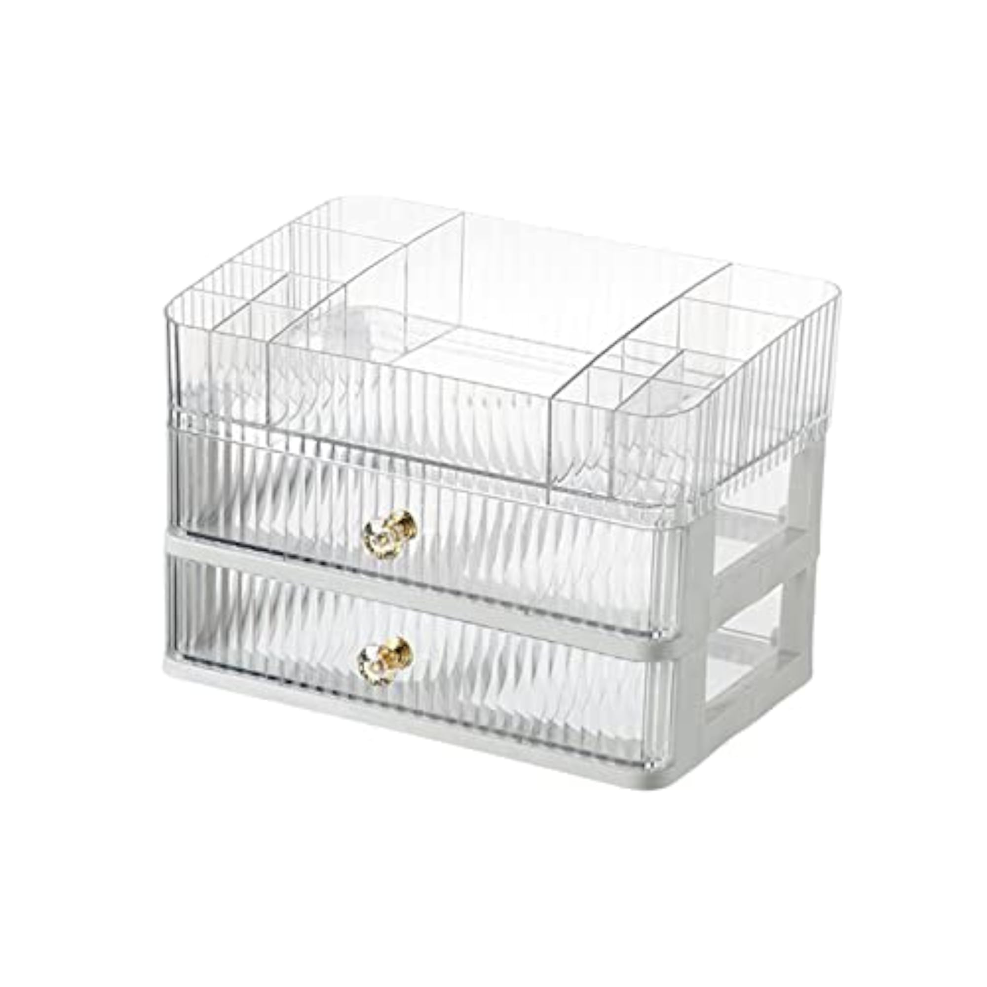 Clear 3-Tier Lipstick Organizer, Desktop Cosmetic Display