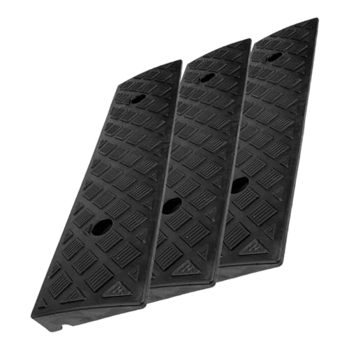 Rampas para bordillos de plástico 50x13x3 cm 3 unidades miniatura 1