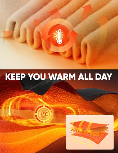 JMIERR Mens 2025 Casual Fahsion Fall Hoodie Pullover Quarter Drawstring Fleece Winter Button Hooded Shirt with Pocket3